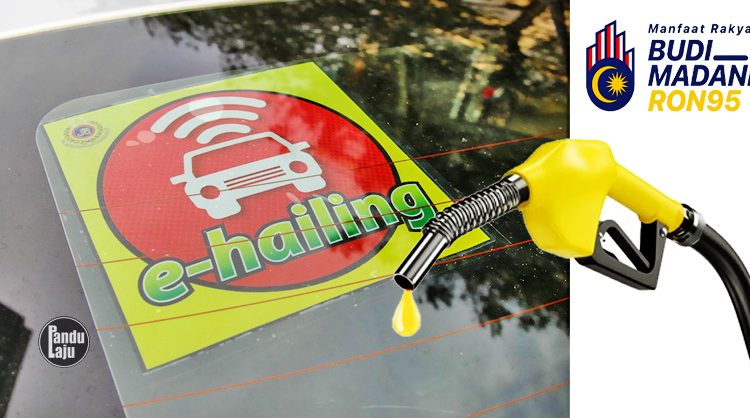 Pemandu e-Hailing Kurang 2,000km Sebulan Tidak Layak Kuota Tambahan BUDI95