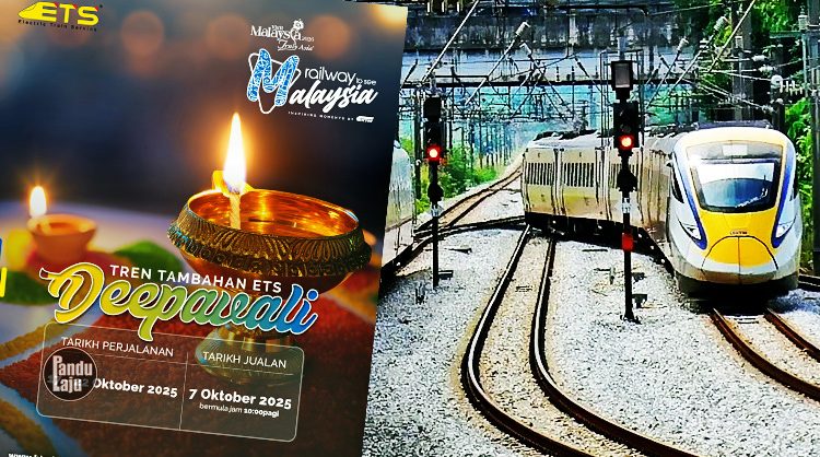KTMB Tawar Diskaun 30 Peratus Tiket ETS Sempena Deepavali