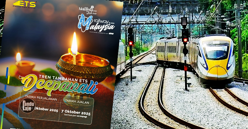 KTMB tambah dua tren ETS sempena sambutan Deepavali