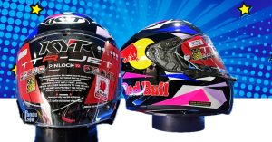 Helmet edisi khas KYT x Red Bull - KYT TT-Revo