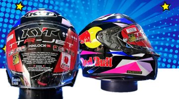 Helmet edisi khas KYT x Red Bull - KYT TT-Revo