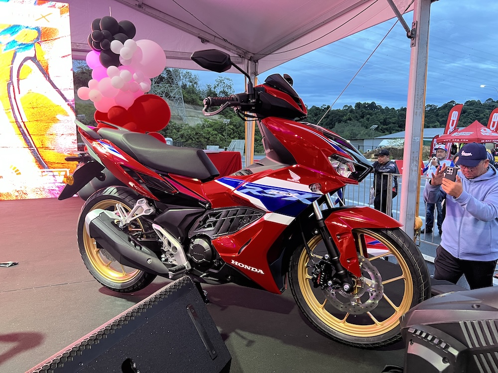 Honda RS-X Winner Tricolor Edition, 800 unit sahaja