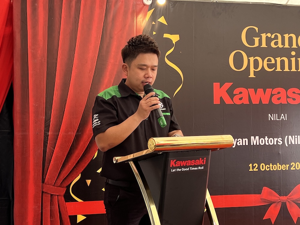 Pengarah Kawasaki Nilai, David Goh