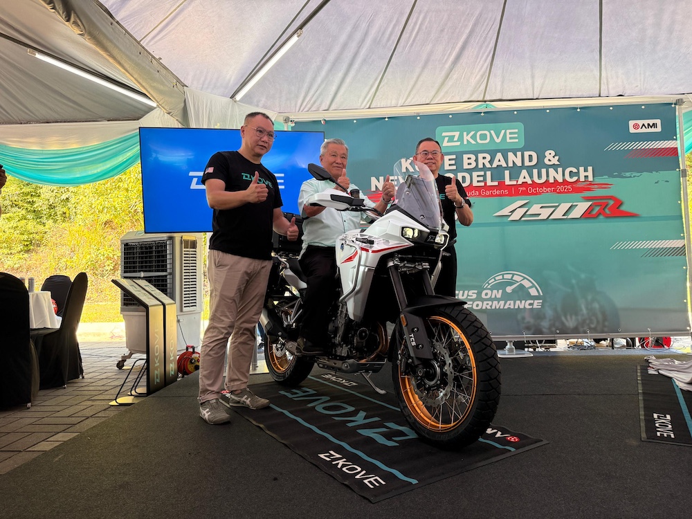 Kove 800X GT dan 450 Rally lancar di Malaysia
