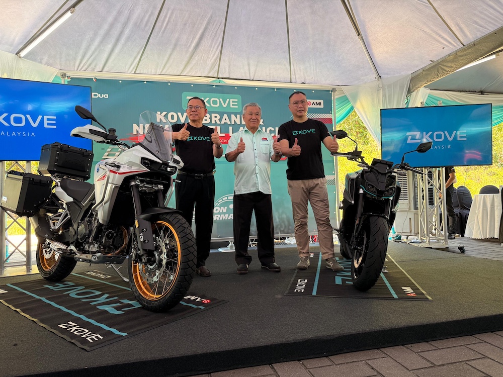 Kove 800X GT dan 450 Rally lancar di Malaysia