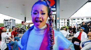 Mimifly menyanyikan lagu Petron - 'Pasti OK'