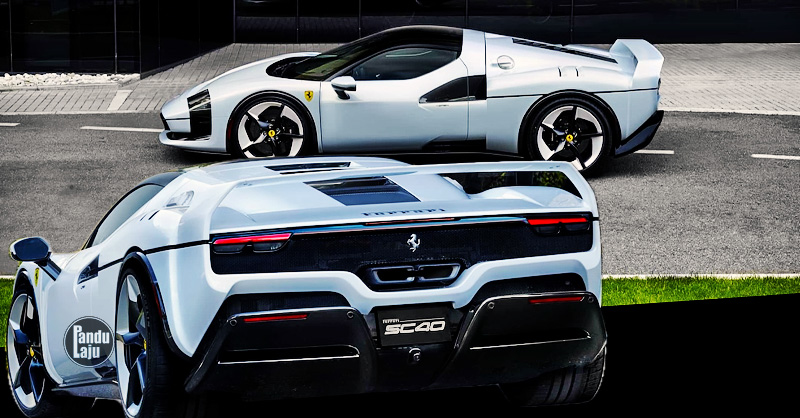 Model one-off tribut Ferrari F40 - Ferrari SC40