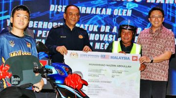 Penyerahan MyLesen B2 peringkat DUN Nangka, Sarawak