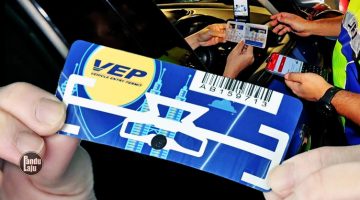 Tag permit kemasukan kenderaan (VEP) untuk pemandu SIngapura