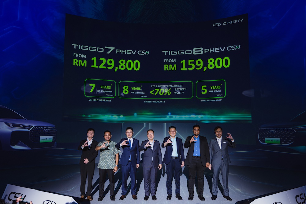 Pelancaran Chery Tiggo 7 PHEV dan Tiggo 8 PHEV