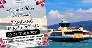 Perkhidmatan free percuma sempena Deepavali, 20 Oktober 2025