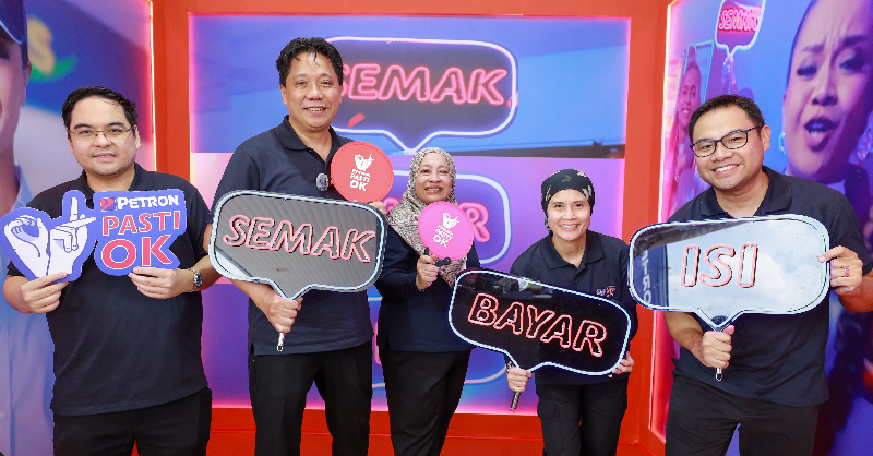 Petron Malaysia lancar kempen 'PASTI OK - Semak, Bayar, Isi'