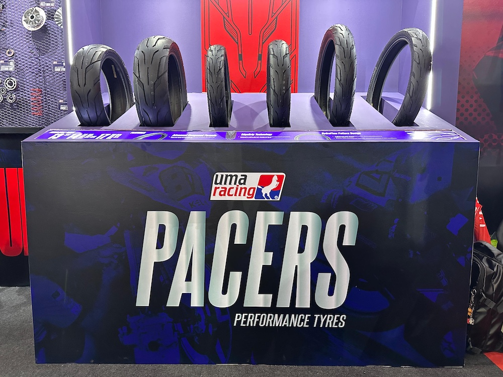 Tayar UMA Racing Pacers lancar di Sepang