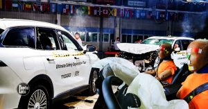 Ujian perlanggaran ekstrem Chery Tiggo 9