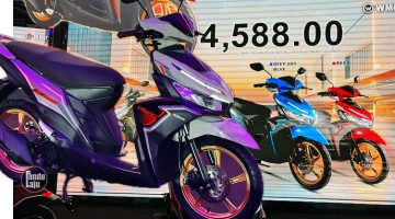 Skluter urban WMotor EZ125i lancar di Malaysia
