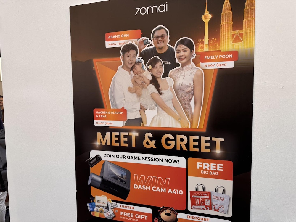 70mai lancar dua dashcam perdana baharu