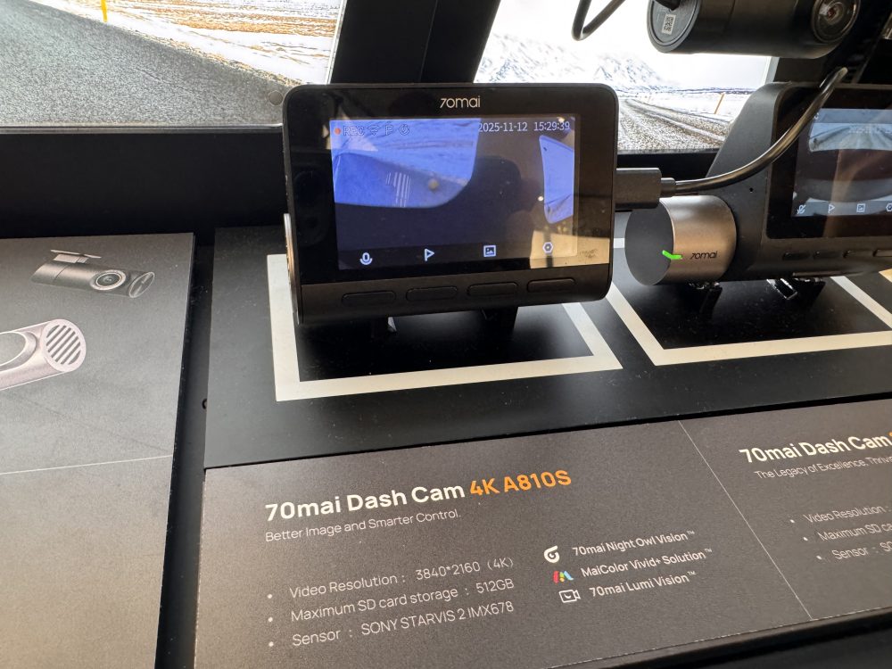 70mai A810s 4K Dash Cam