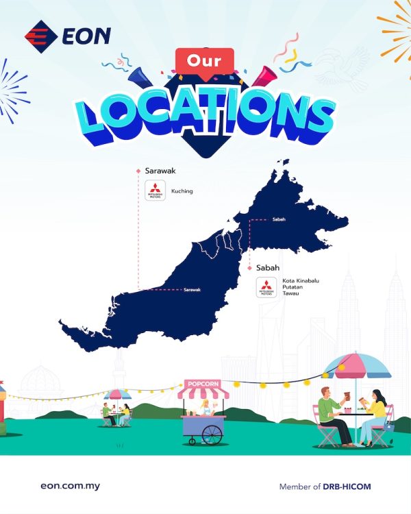 Kempen EON Year-End CAR-NIVAL 2025 | Lokasi