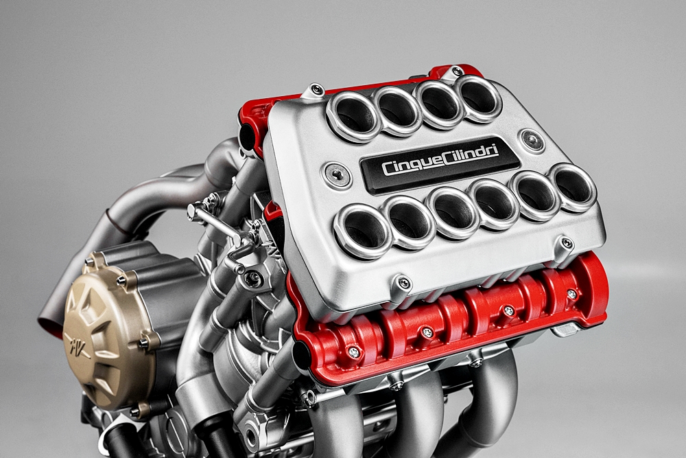 Konsep enjin 5-silinder MV Agusta