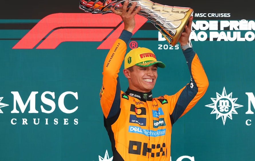 Lando Norris juara F1 GP Brazil 2025