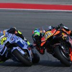 Pelumba Aprilia, Marco Bezzecchi juaga GP Portugal 2025