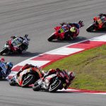 Pelumba Aprilia, Marco Bezzecchi juaga GP Portugal 2025