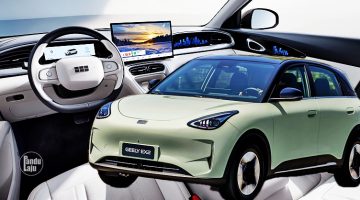 Geely EX2 lancar di Brazil