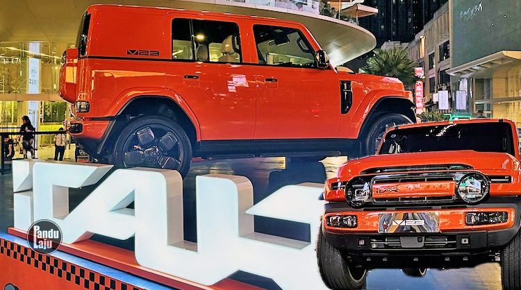 SUV Elektrik iCAUR V23 Versi RHD Tayang di Malaysia, Harga Anggaran Dijangka Mula RM145k