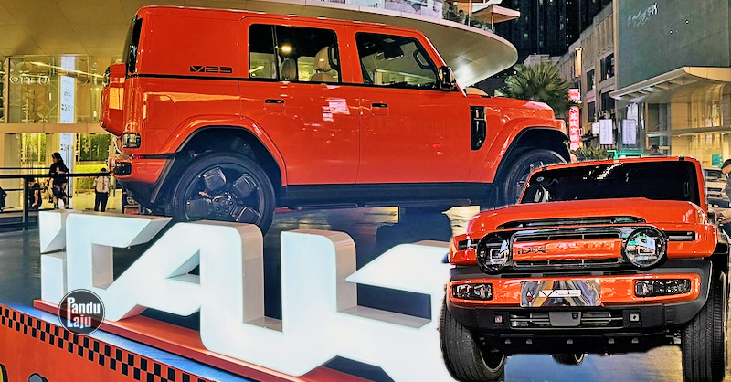 iCAUR V23 (RHD) tayang di Malaysia