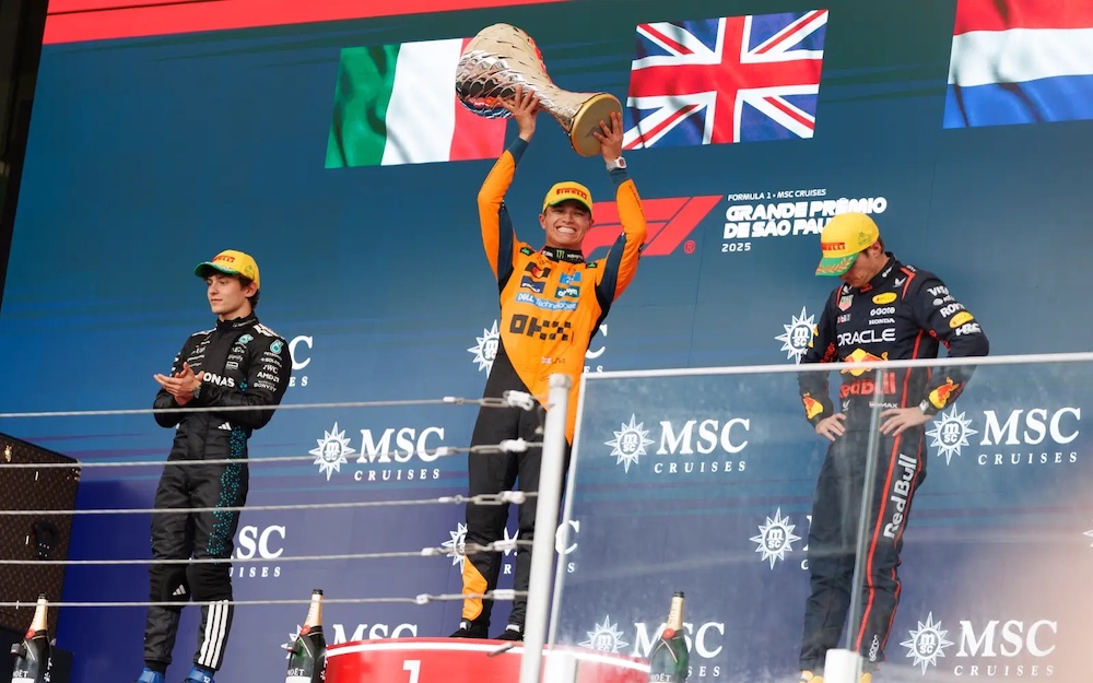 Lando Norris juara F1 GP Brazil 2025