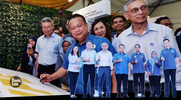 Majlis pecah tanah Lebuhraya NPE 2 - Datuk Seri Alexander Nanta Linggi