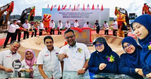 Majlis Pecah Tanah Projek Pembinaan Kilang Baharu Prinx Chengsan di Kedah Rubber City (KRC)