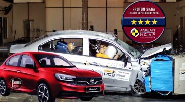 Proton Saga 2026 dapat rating 4-bintang Asean NCAP