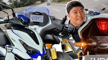 Tunggang uji Yamaha NVX SP 2025