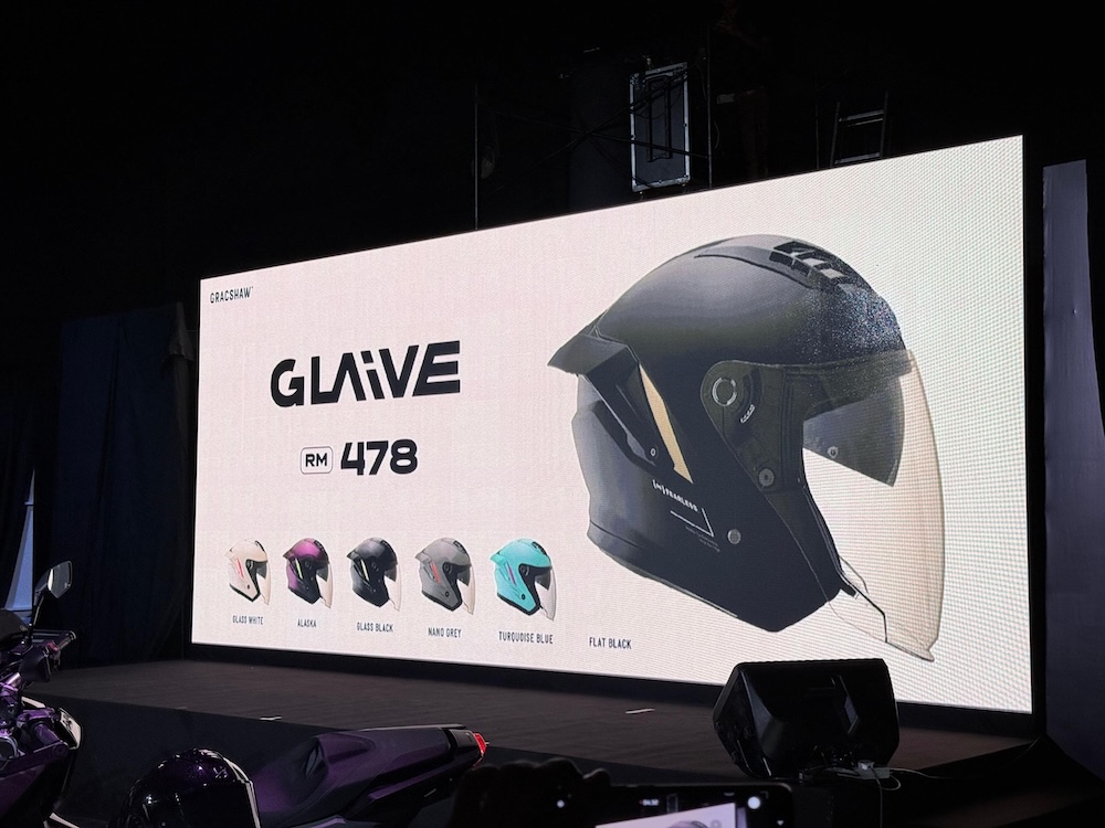 Gracshaw perkenal tiga helmet baharu untuk pasaran Malaysia