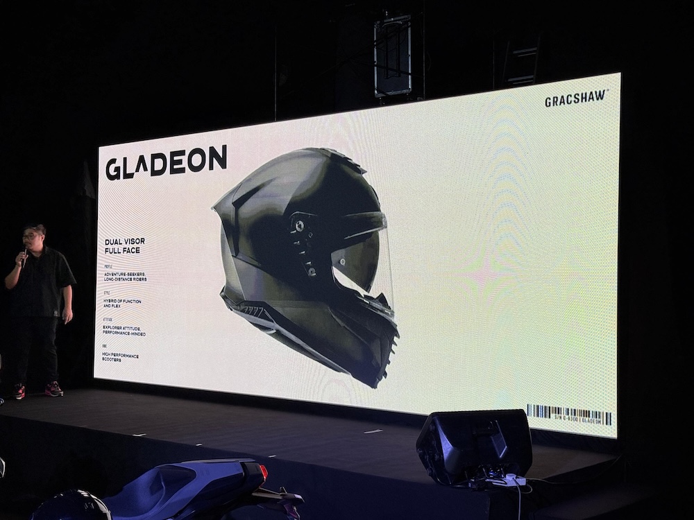 Gracshaw perkenal tiga helmet baharu untuk pasaran Malaysia