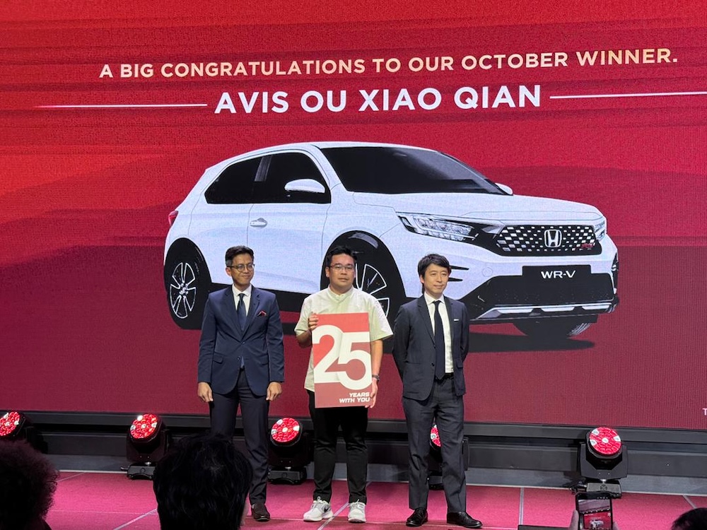Honda Malaysia umum dua pemenang 'Because of You'
