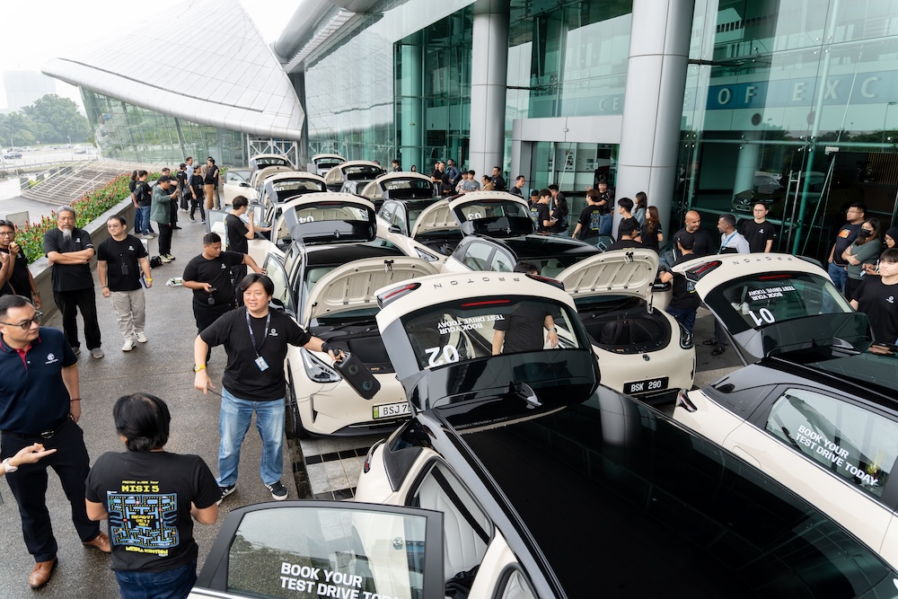 Cabaran pandu uji media Proton e.MAS 5 dari COE ke Genting HIghlands