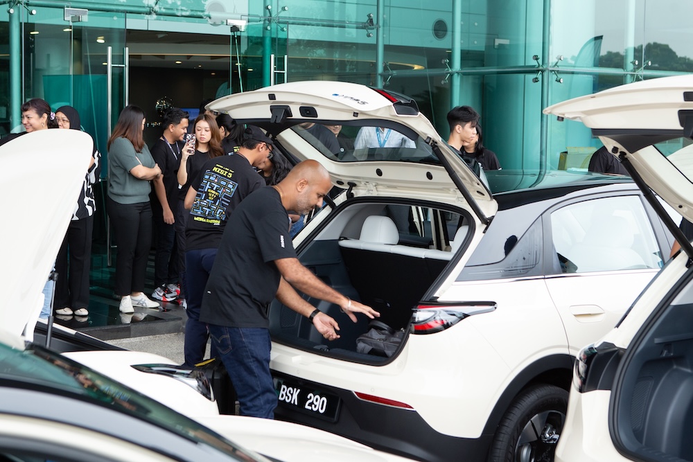 Cabaran pandu uji media Proton e.MAS 5 dari COE ke Genting HIghlands