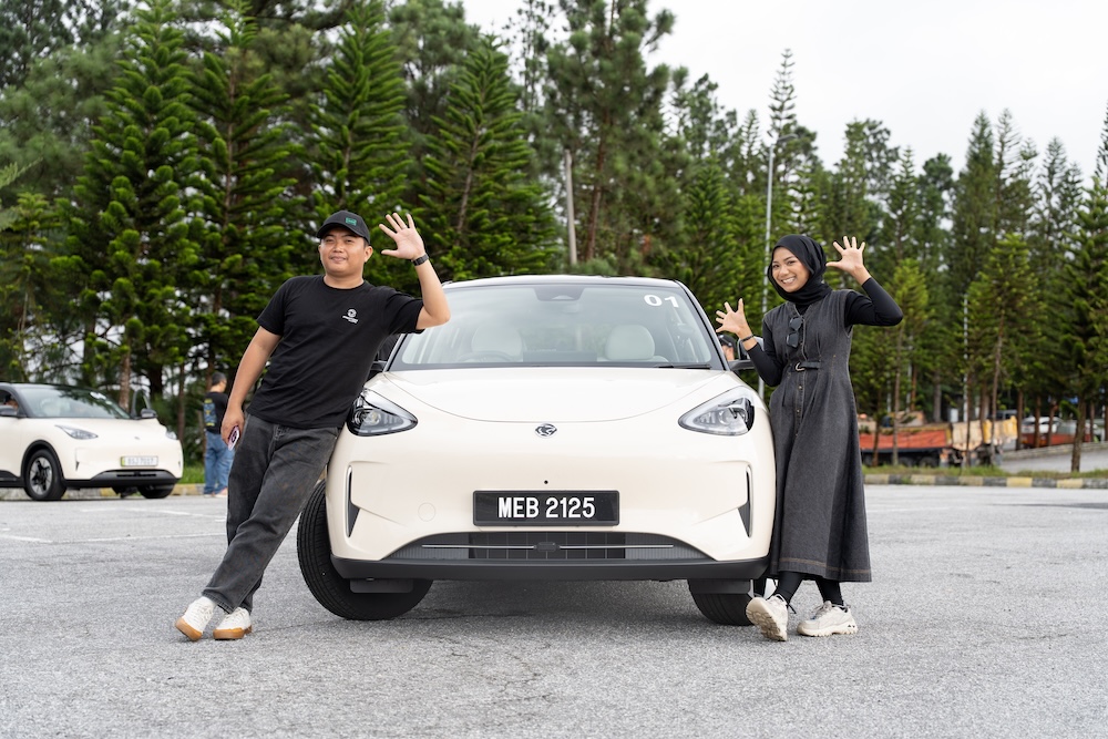 Cabaran pandu uji media Proton e.MAS 5 dari COE ke Genting HIghlands