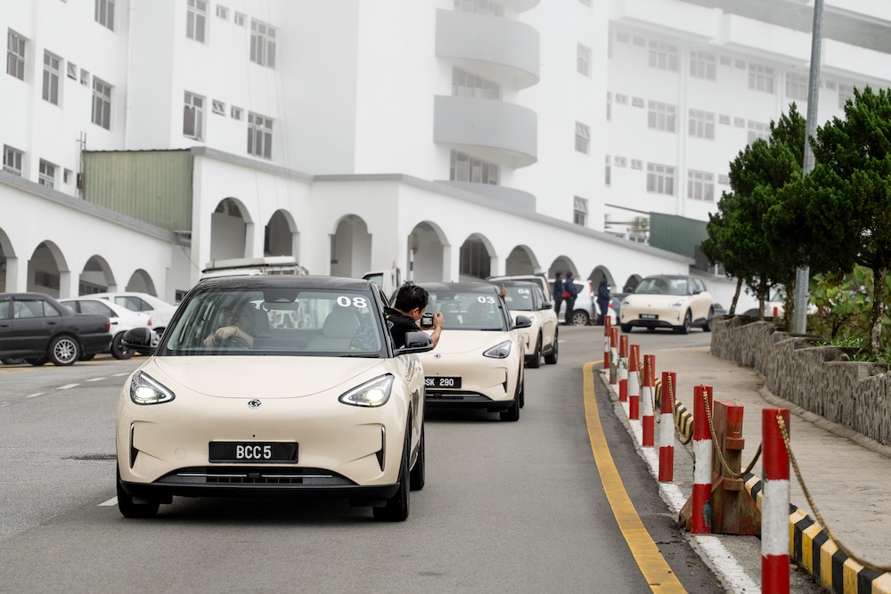 Cabaran pandu uji media Proton e.MAS 5 dari COE ke Genting HIghlands