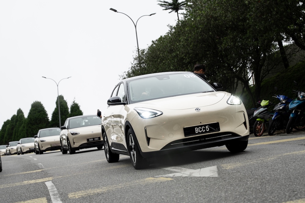 Cabaran pandu uji media Proton e.MAS 5 dari COE ke Genting HIghlands