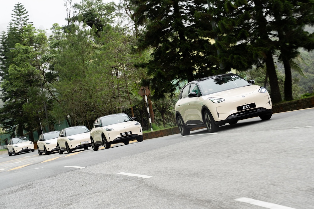 Cabaran pandu uji media Proton e.MAS 5 dari COE ke Genting HIghlands