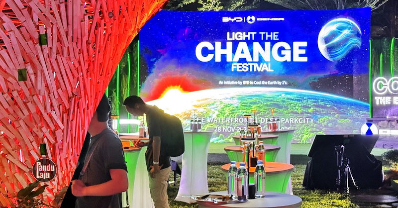 Festival Light The Change BYD & Denza | Desa Waterfront