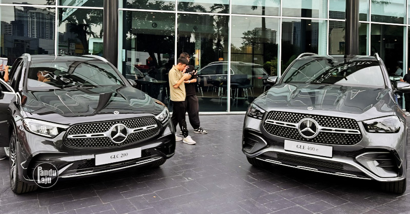 Mercedes-Benz GLE 400 e 4MATIC dan Mercedes-Benz GLC 200 4MATIC