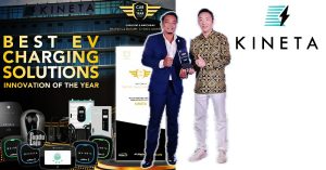 KINETA menang 'Penyelesaian Pengecasan EV Terbaik' di Carlist.my COTY 2025