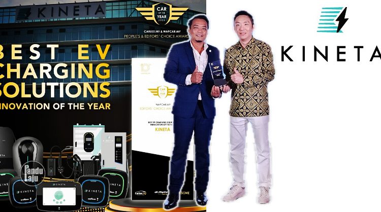 KINETA Dipilih 'Penyelesaian Pengecasan EV Terbaik' di Carlist.my COTY 2025