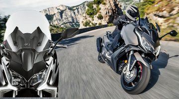 Kymco AK550 Premium kini CKD sepenuhnya