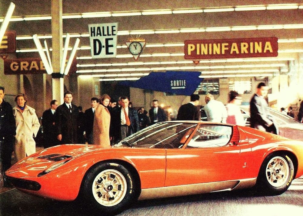 Lamborghini Miura P400 di Geneva 1966