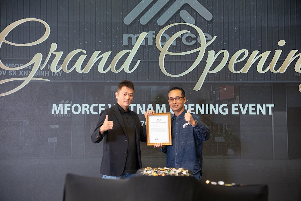 Mforce buka bilik pameran di Vietnam.